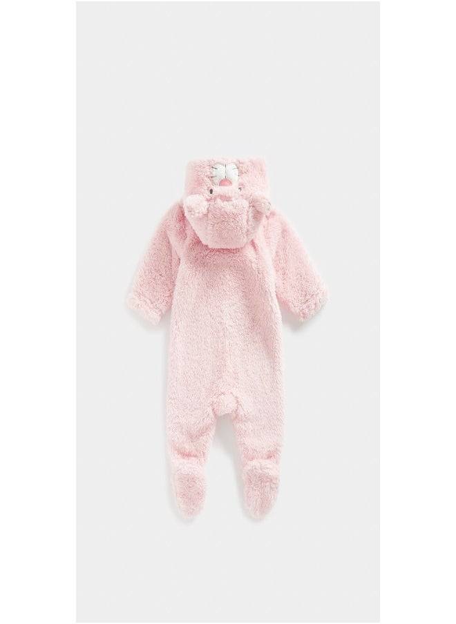 mothercare - Cat Fleece All in One - Image 1