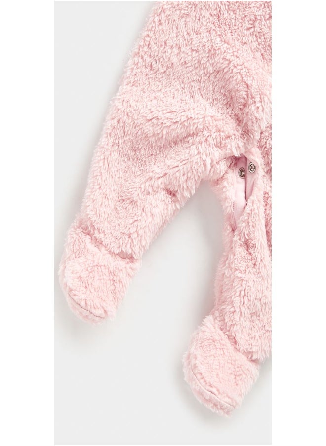 mothercare - Cat Fleece All in One - Image 1