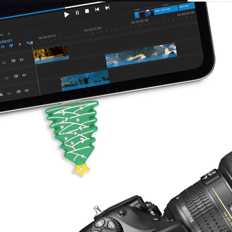 محرك ذاكرة فلاش USB موثوق آمن عالي السرعة محمول صغير بالتصميم الكرتوني ذاكرة تخزين مناسبة للمنزل والمكتب والمدرسة 2 جيجا بايت - Image 5