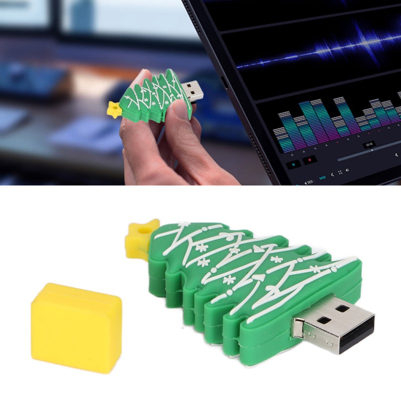 محرك ذاكرة فلاش USB موثوق آمن عالي السرعة محمول صغير بالتصميم الكرتوني ذاكرة تخزين مناسبة للمنزل والمكتب والمدرسة 2 جيجا بايت - Image 2