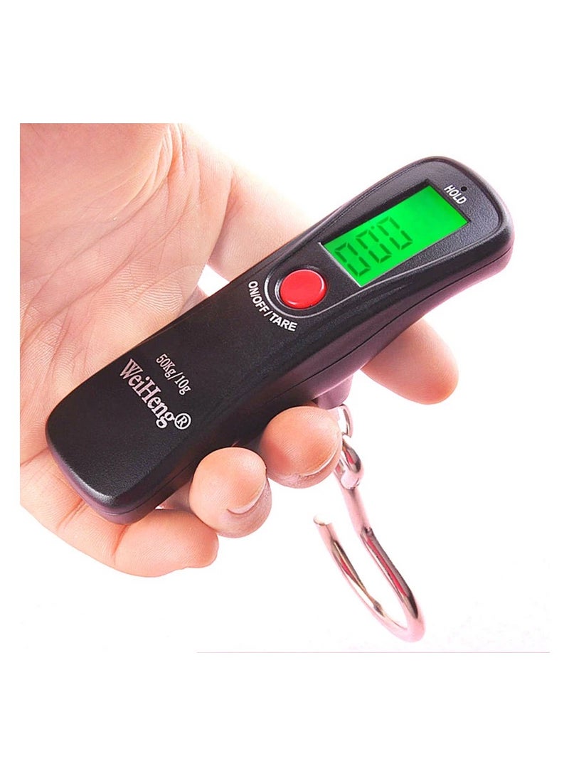 وي هانج ميزان أمتعة السفر المحمول بشاشة رقمية - 50 كجم - Image 5