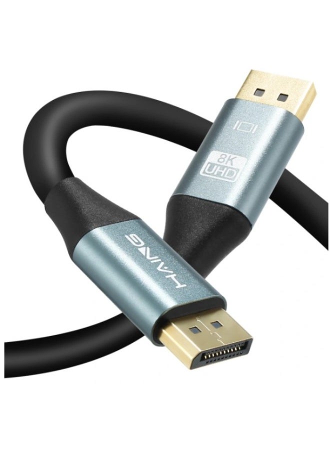 Haing DisplayPort (DP) to DP Cable, 8K Resolution - Image 3