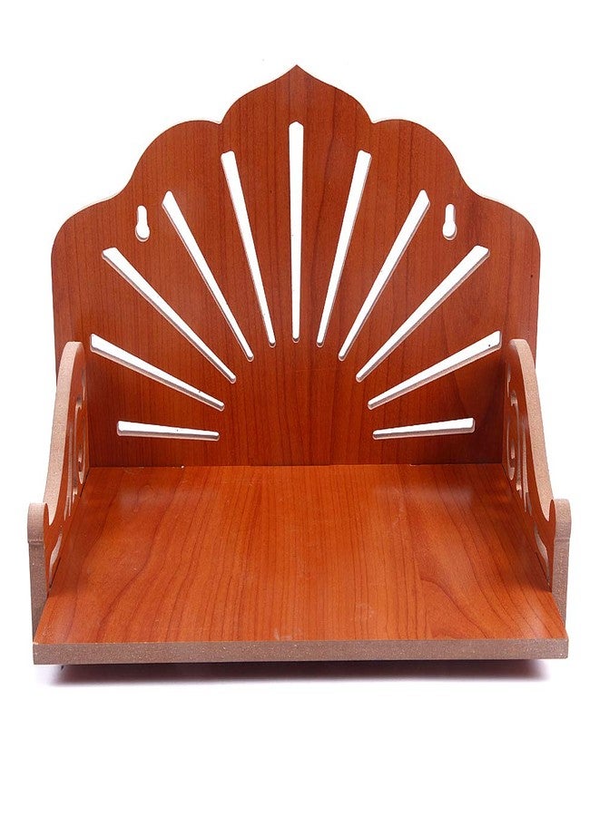 MS ENTERPRISE Art and Craft Wooden Temple- Red, X-Large - Image 2