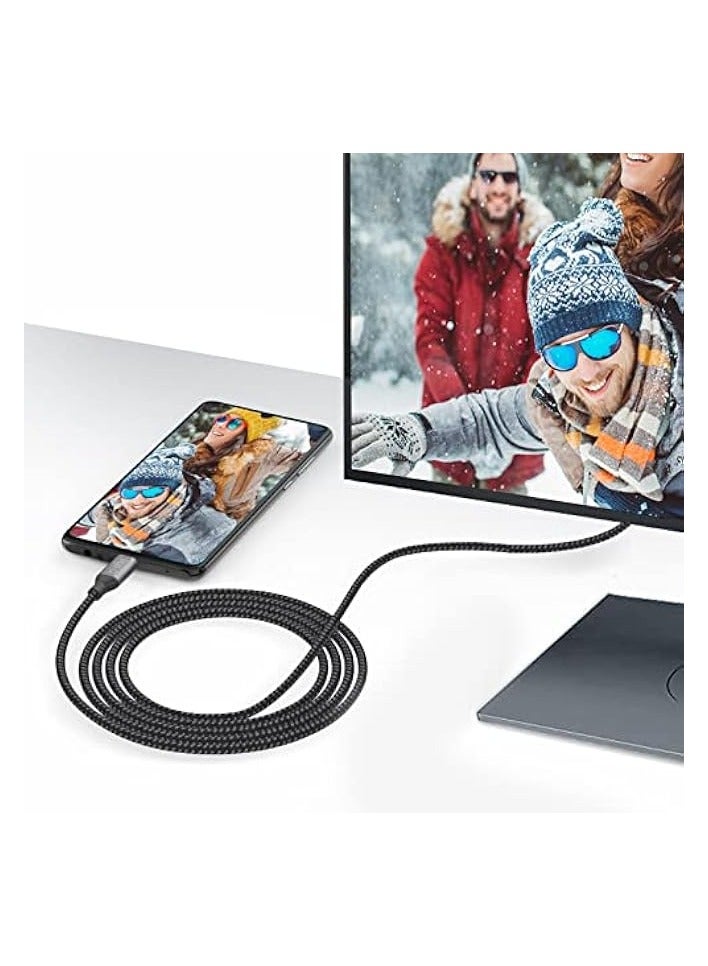 SBS USB-C to USB-C Data and Charging Cable, 1M, Fast Charge, HD Smartphone Video Transmission, 10Gbps High Speed Data Transfer, Silver - Image 2