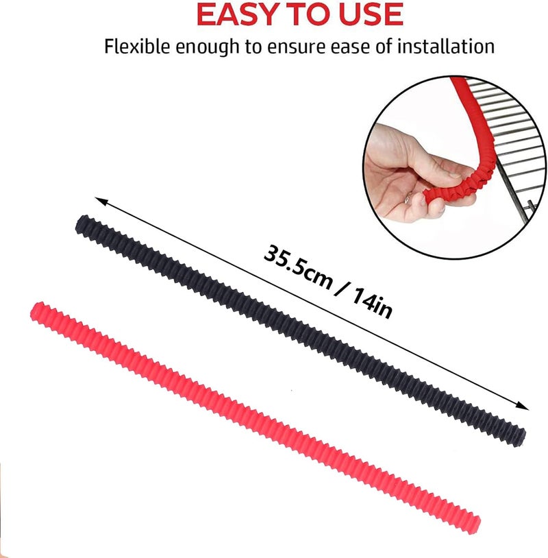 Sunisfa Oven Shelf Protector, Heat Insulation Oven Rack Cover Silicone, Anti Scalding in the Kitchen with Extra Protection From Hot Metal, 35.5cm - Image 4