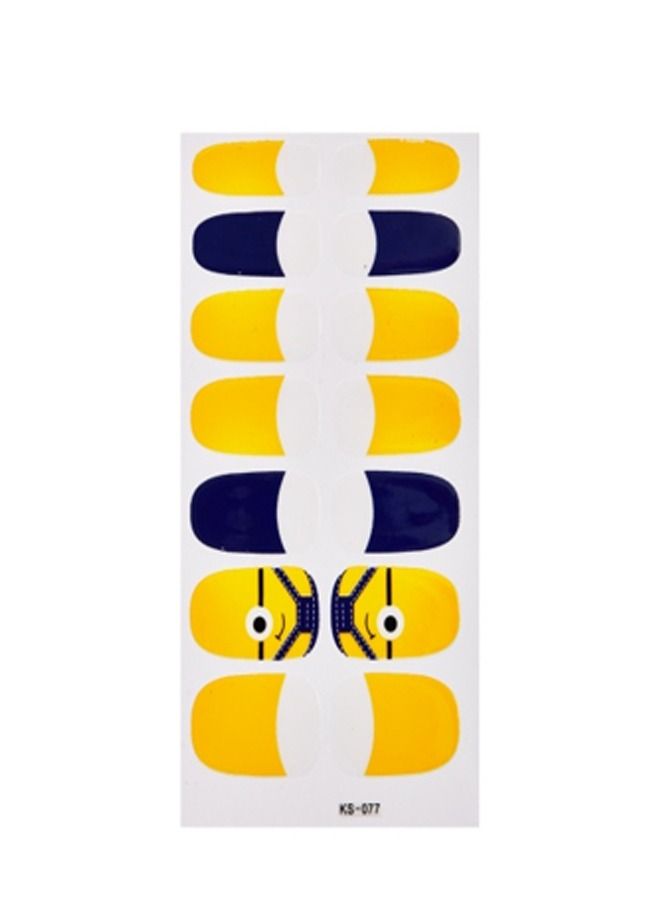 14-Pieces Fashion Nails Stickers