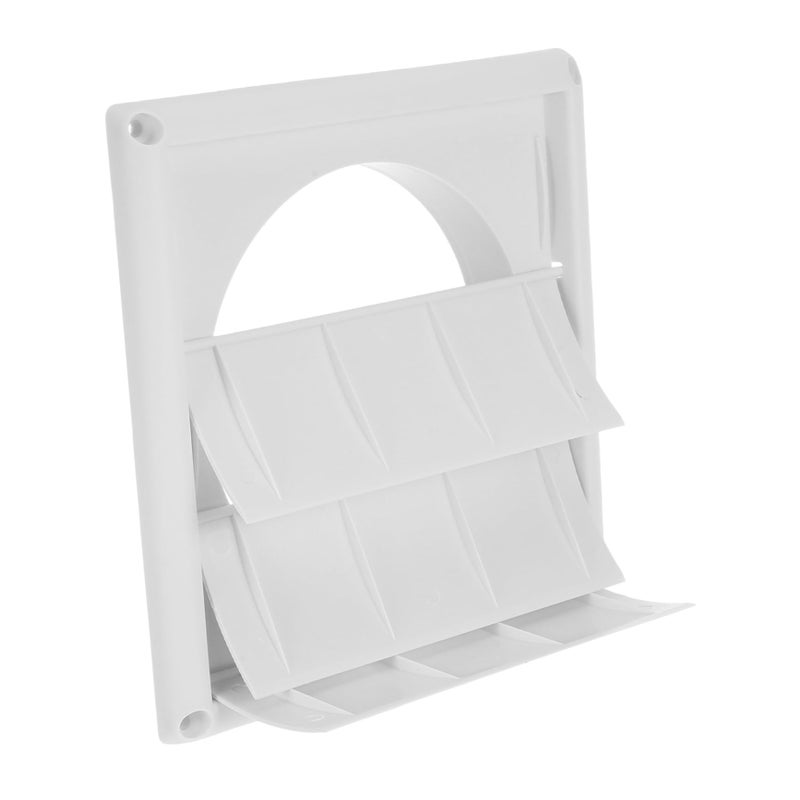 Zerodeko Dryer Vent Cover 20X20X4cm Louvered Design For Efficient Airflow Easy Installation - Image 2