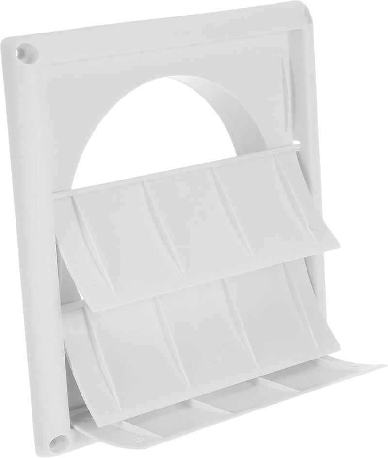 Zerodeko Dryer Vent Cover 20X20X4cm Louvered Design For Efficient Airflow Easy Installation - Image 1