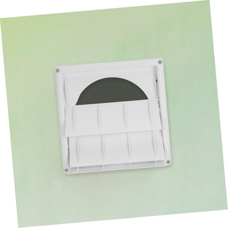 Zerodeko Dryer Vent Cover 20X20X4cm Louvered Design For Efficient Airflow Easy Installation - Image 5