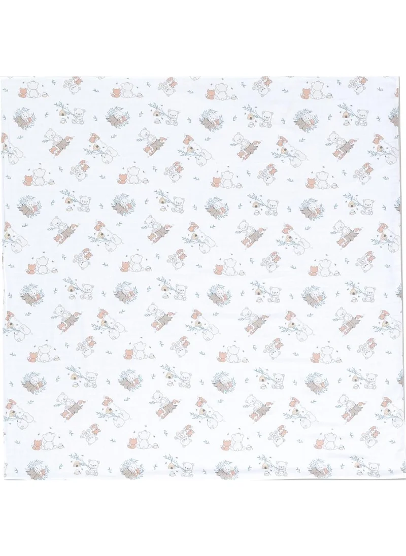 طفل يمشي Hero Muslin Baby Blanket (120X120) Teddy