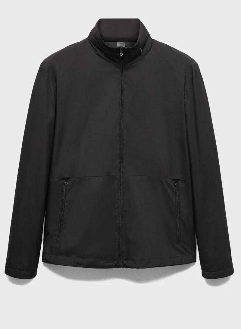 Mango Man Zip Through Jacket