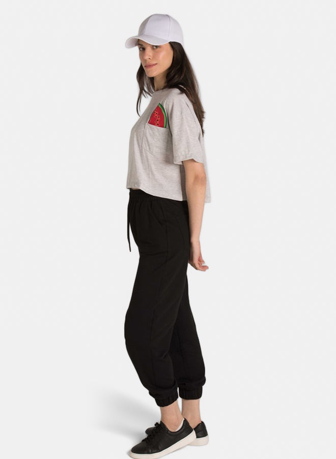 Marco Bergamo cropped top with front pocket  - Image 3