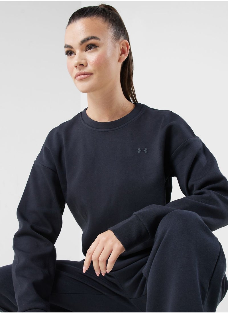 UNDER ARMOUR Unstoppable Fleece Crewneck Sweatshirt  - Image 1