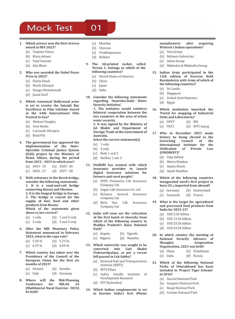 UKPSC RO/ARO Exam Prep Book 2024 (English Edition) | Review Officer and Assistant Review Officer | 10 Full Length Mock Tests (2000 Solved Questions) with Free Access to Online Tests  - Image 4