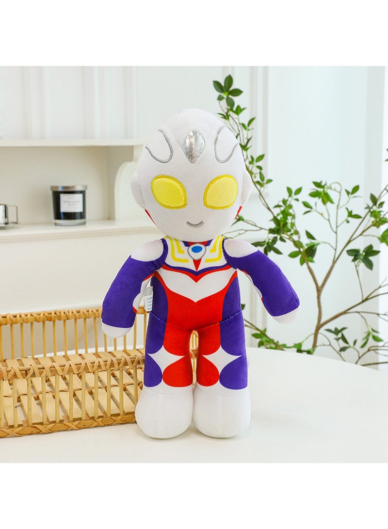 40 CM Cute Ultraman Plush Toy Cartoon Characters Soft Stuffed Doll For Girls And Boys All Ages Gift （Style 1）  - Image 3