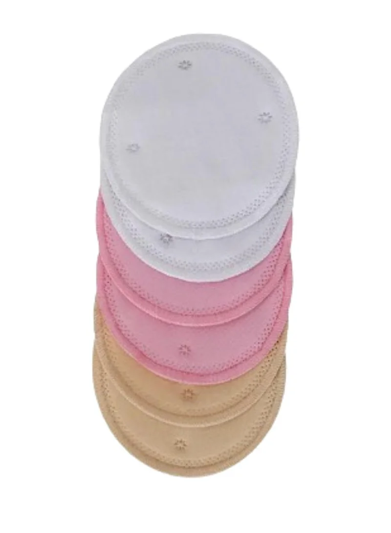 TUMMY  TUMMY Organic Cotton Reusable Maternity And Nursing Pads Nipple Covers Moms - Pack of 12 for Men | Best Price UAE