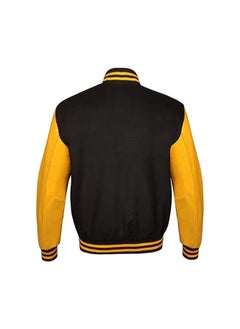 Generic Unisex Varsity Jacket - Premium Quality, Multiple Color Combinations - Retro Style College Jacket for Men & Women  - Image 2