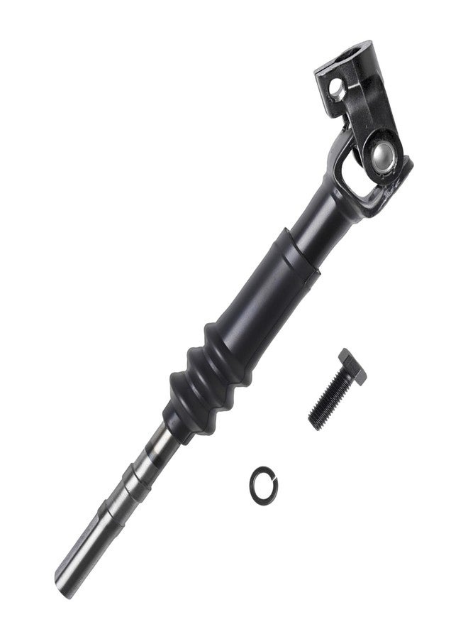 TUCAREST عمود توجيه سفلي TUCAREST 425-105 مع وصلة عالمية (باستثناء موديلات V8 سعة 5.3 لتر) متوافق مع سيارات شيفروليه كولورادو/جي إم سي كانيون موديلات 2004-2012 / هامر H3 موديلات 2006-2010 / H3T موديلات 2009-2010 / بديل للرقم 25900714 - Image 1