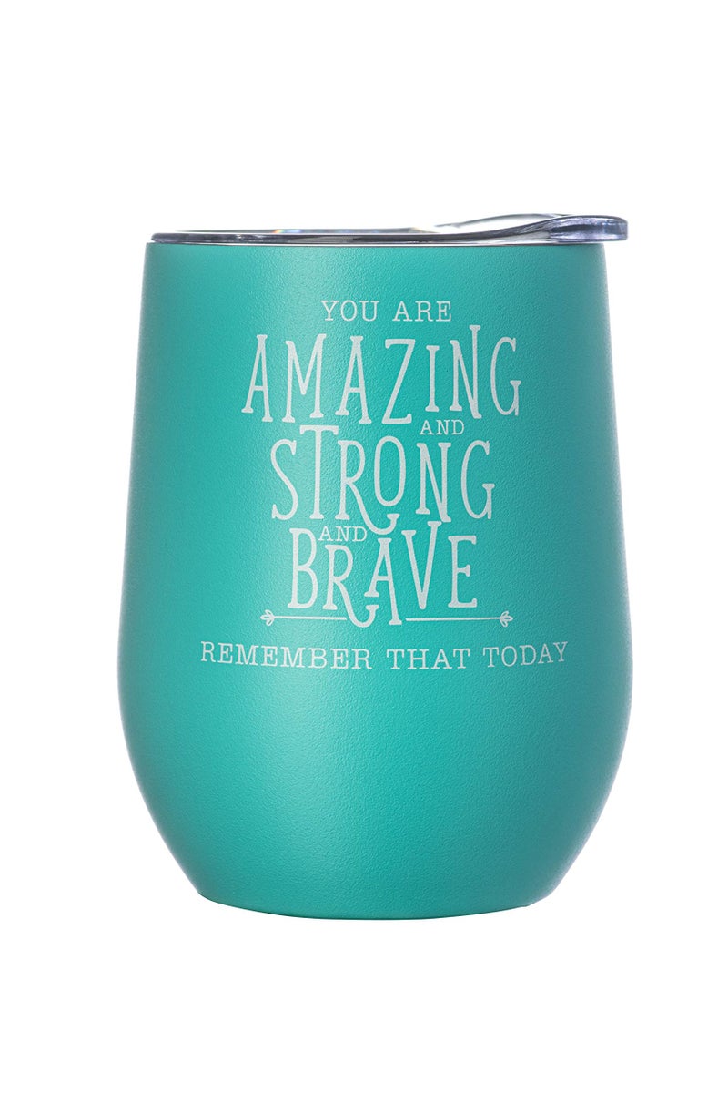 DIVERSEBEE Inspirational Thank You Gifts for Women Mom Sister Wife Girlfriend Coworker Nurses Best Friend Encouragement Birthday Wine Gifts  Insulated Wine Tumbler Cup with Lid Honey