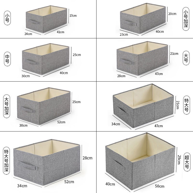 Finishing Living Clothes Storage Box Drawer Type Clothes Fabric Finishing Box Storage Box Foldable Household Storage Box - Image 5