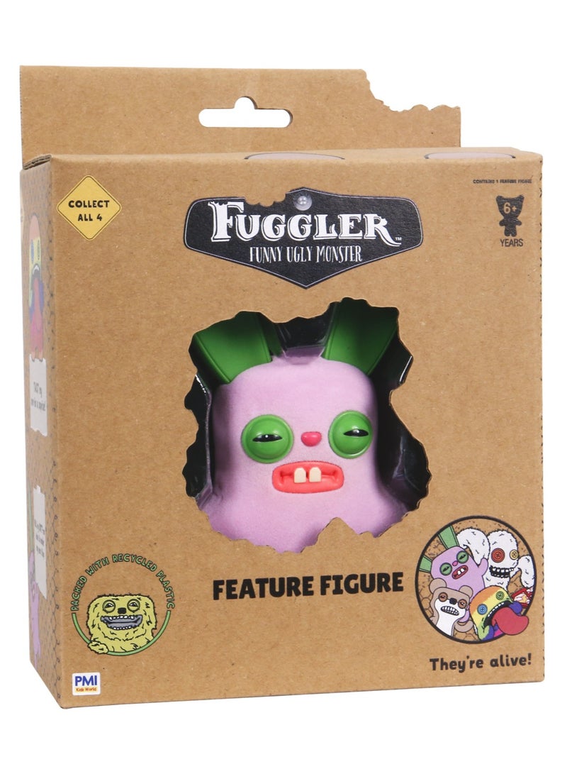 Fuggler باقة فاجلر فيجر المميزة من 1، قطعة متنوعة 1 (قد يختلف النمط واللون) | تمثال قابل للجمع | وحش قبيح مضحك | دمية وحش لطيفة - Image 1