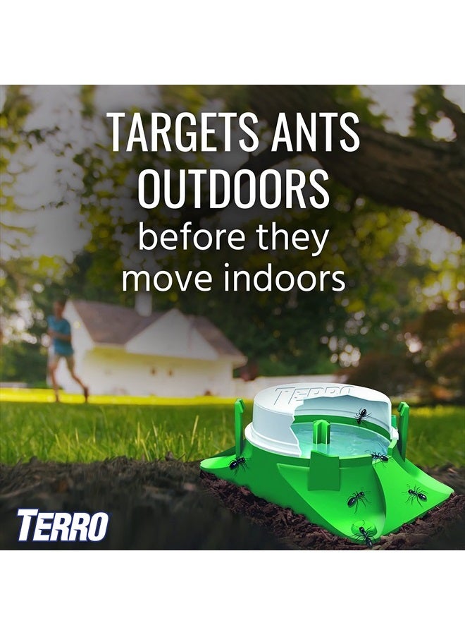 Terro TERRO T1804SR Outdoor Ready-to-Use Liquid Ant Bait Killer and Trap - Kills Common Household Ants - 8 Bait Stations  - Image 2