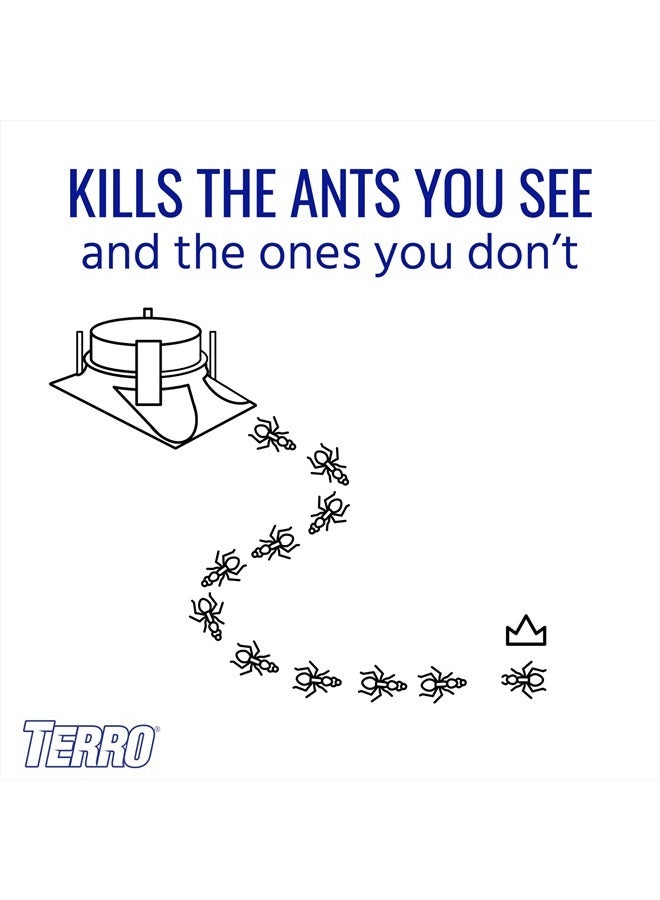 Terro TERRO T1804SR Outdoor Ready-to-Use Liquid Ant Bait Killer and Trap - Kills Common Household Ants - 8 Bait Stations  - Image 4
