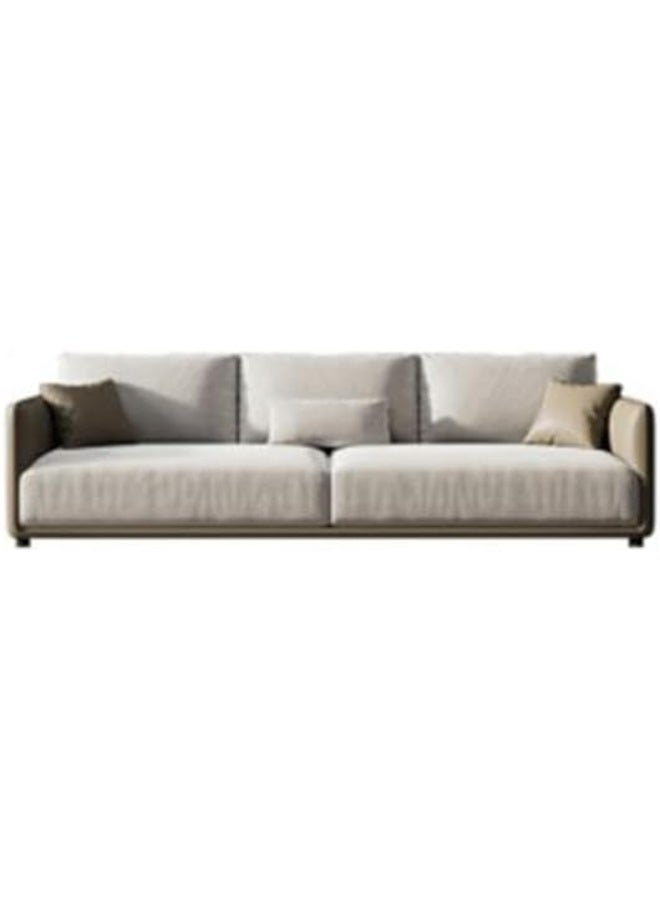 Zayn comforts Modern Sofa with Cotton and Linen Upholstery