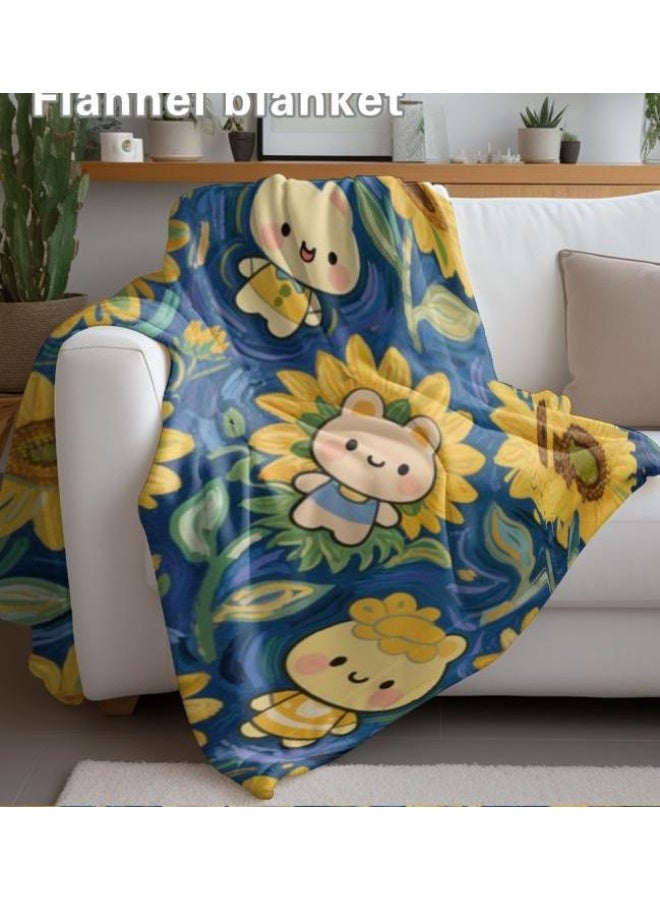 general Flannel thin blanket (warm and comfortable, suitable for sleep, gaming, dust removal and sandproof) 150cm*200cm - 330 - Image 4