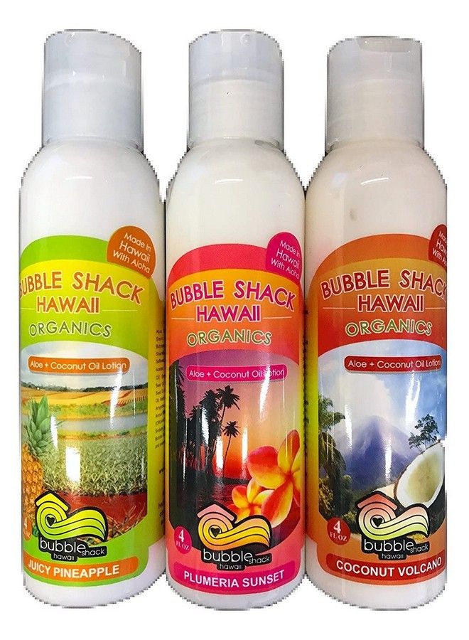Bubble Shack Hawaii Organics Aloe Coco Lotion Trio - Image 2