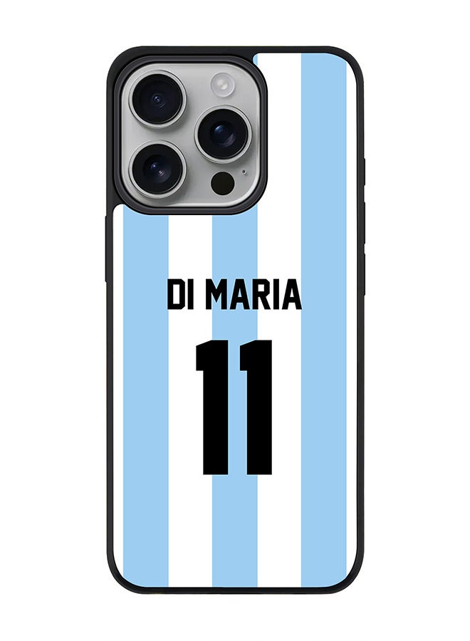 Stylizedd For iPhone 16 Pro Case [Compatible with MagSafe] Slim Magnetic cover Phone Case iPhone 16 Pro -Football - Argentina  Di Maria - Image 1