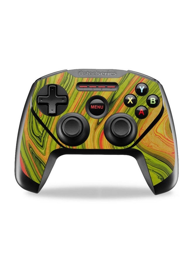 مايتي سكينز غلاف Mightyskins متوافق مع غلاف وحدة التحكم Steelseries Nimbus وغطاء لاصق - Image 1