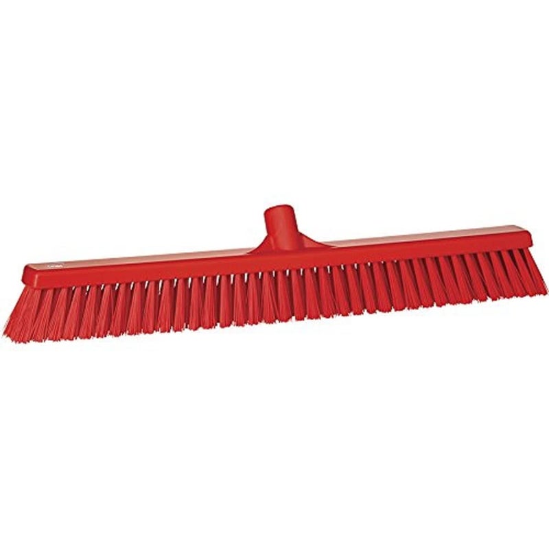 Vikan Vikan 31944 BroomPushSoftStiff24PPPBTRed  - Image 1