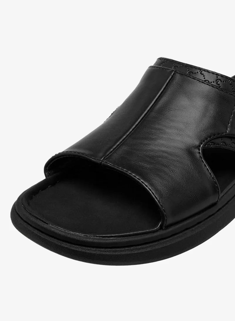 Le Confort BLACK Men Slip-On Comfort Sandals for Men | Best Price UAE