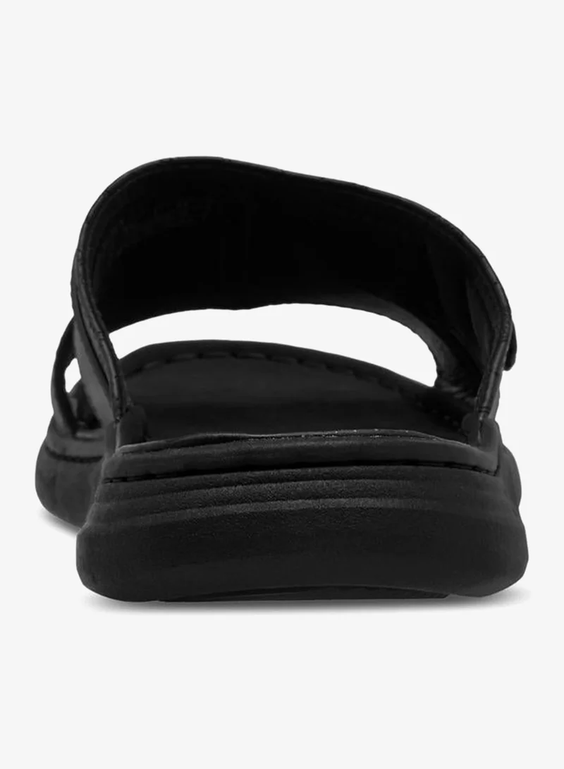 Le Confort BLACK Men Slip-On Comfort Sandals for Men | Best Price UAE