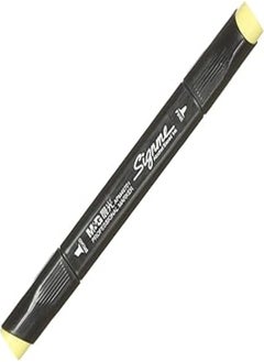M&G M&G Y114 Signme Professional Double-Tipped Marker - Yellow 