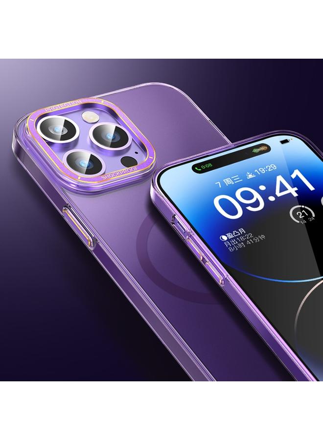 Zaboon Case For iPhone 13 Pro Max Magsafe Magnetic Crystal Frosted Series Phone Case - Image 3