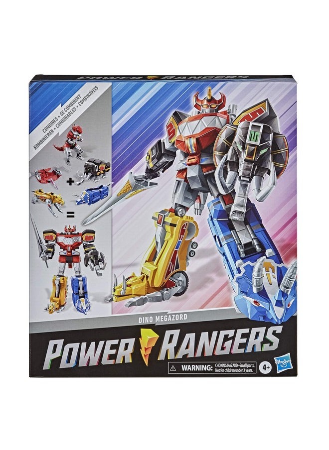 تتضمن مجموعة Power Rangers Mighty Morphin Megazord Megapack 5 ألعاب مجسمة Mmpr Dinozord للأولاد والبنات من سن 4 سنوات فما فوق مستوحاة من برنامج تلفزيوني في التسعينيات (حصريًا على أمازون) - pzsku/Z4A88AE3D0A5BBF878940Z/45/_/1734347529/68788969-aa7e-4692-9f39-a2c24a09734f