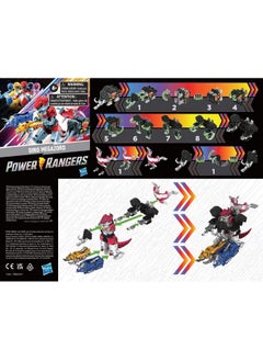 PLAYSKOOL Power Rangers Mighty Morphin Megazord Megapack Includes 5 Mmpr Dinozord Action Figure Toys For Boys And Girls Ages 4 And Up Inspired By 90S Tv Show (Amazon Exclusive)  - Image 5