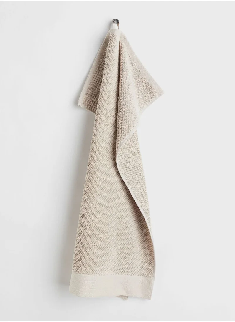 H&M Cotton Terry Hand Towel 50X70