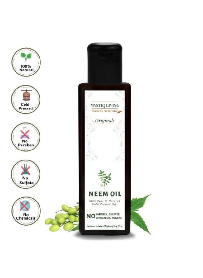 Originals Neem Oil 220Ml | For Hair Skin And Body Care | Cold Pressed 100% Pure And Natural - pzsku/Z4A88DD03F78D9C50C8C3Z/45/_/1655405069/463b32a5-a017-4cb5-99f1-94dc7e6f4ed0