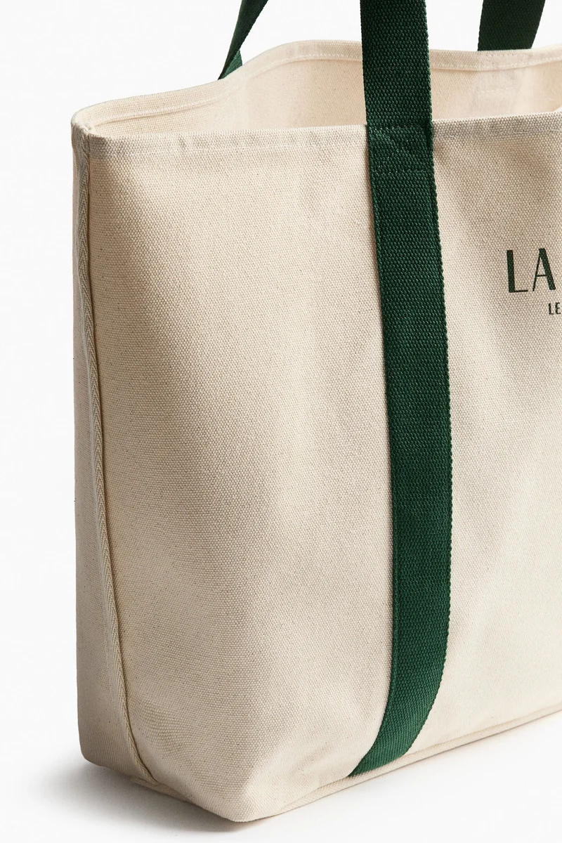 H&M Canvas beach bag