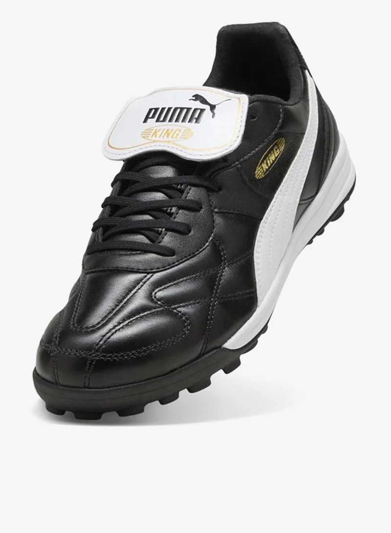Puma PUMA Black-PUMA White KING TOP TT Football Boots Unisex for Men | Best Price UAE