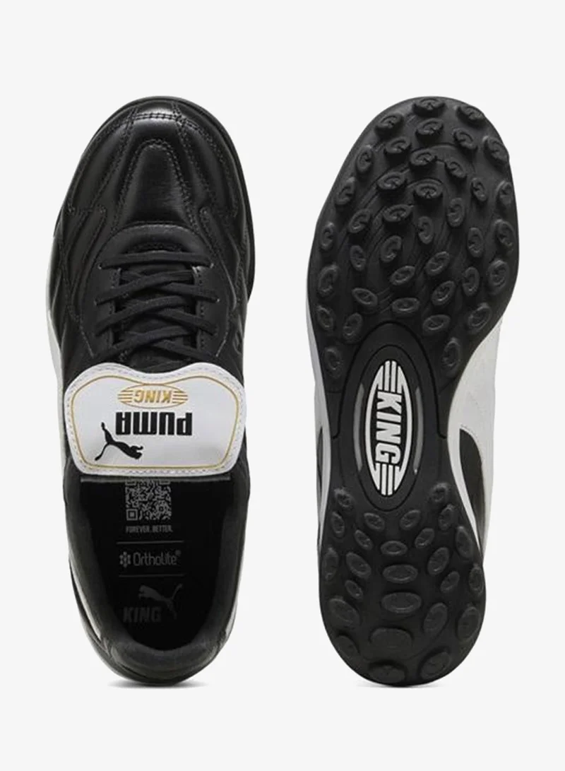 Puma PUMA Black-PUMA White KING TOP TT Football Boots Unisex for Men | Best Price UAE