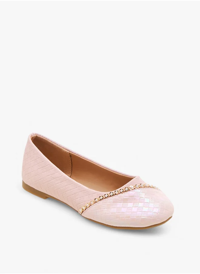 Flora Bella By Shoexpress Embellished Ballerina Shoes