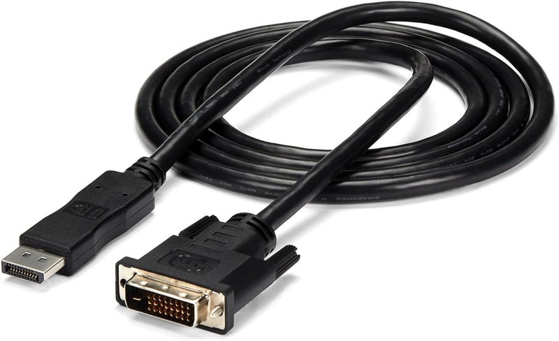 StarTech.com 6ft DisplayPort to DVI-D Video Adapter Converter Cable - Image 1