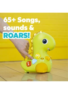 Bright Starts Bright Starts Go, Go, Dino Crawl & Count Activity Toy for Infants - Rolls, Lights Up, Plays Music and More, Ages 6 Months+  - Image 2