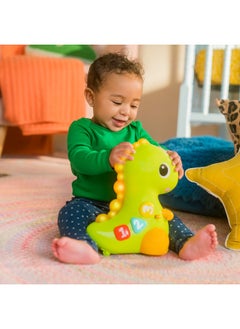 Bright Starts Bright Starts Go, Go, Dino Crawl & Count Activity Toy for Infants - Rolls, Lights Up, Plays Music and More, Ages 6 Months+  - Image 5