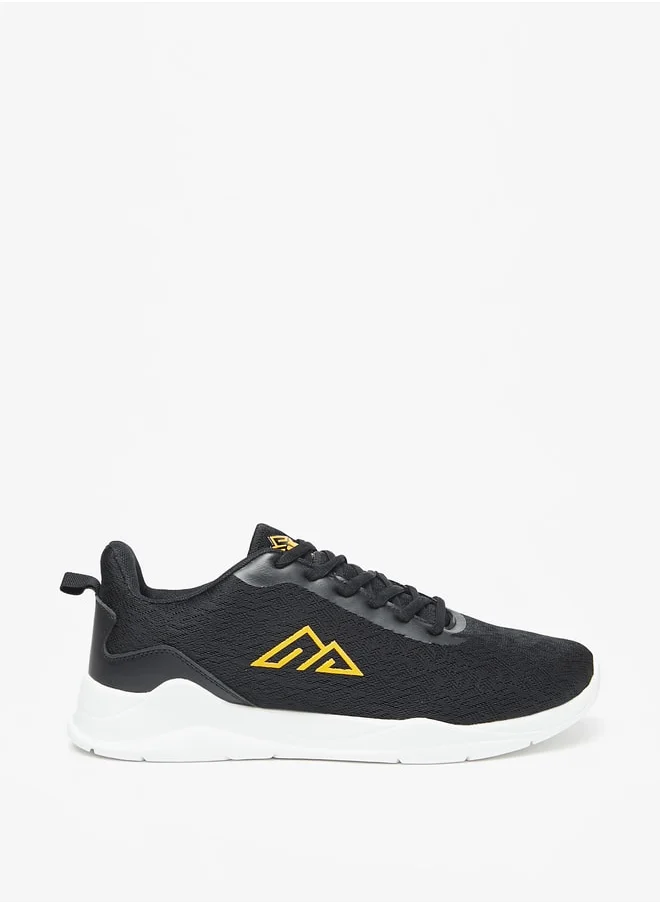 شو اكسبرس Men's Logo Print Lace-Up Sports Shoes