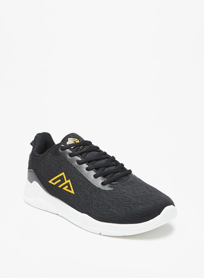 Oaklan by Shoexpress Men's Logo Print Lace-Up Sports Shoes  - Image 3